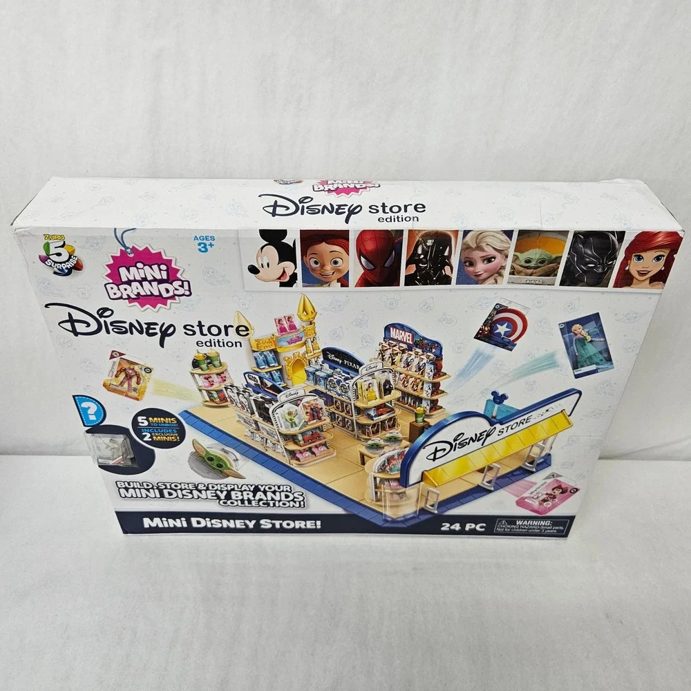 Zuru 5 Surprise Mini Brands Disney Store Edition Playset 24pc with 5 Minis NEW